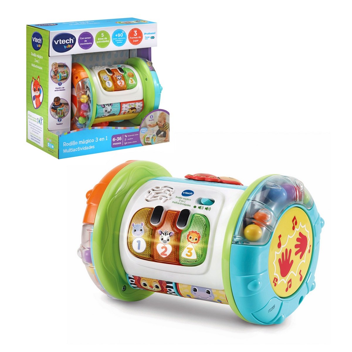 Rodillo Mágico 3 En 1 Multiactividades Vtech